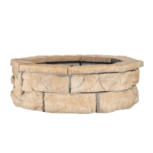 30 in. Fossill Brown Fire Pit Kit by NCP Outdoor