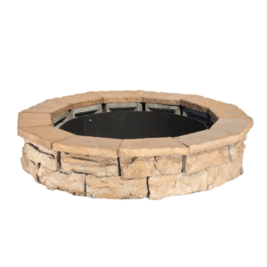 44 in. Fossill Brown Fire Pit Kit by NCP Outdoor