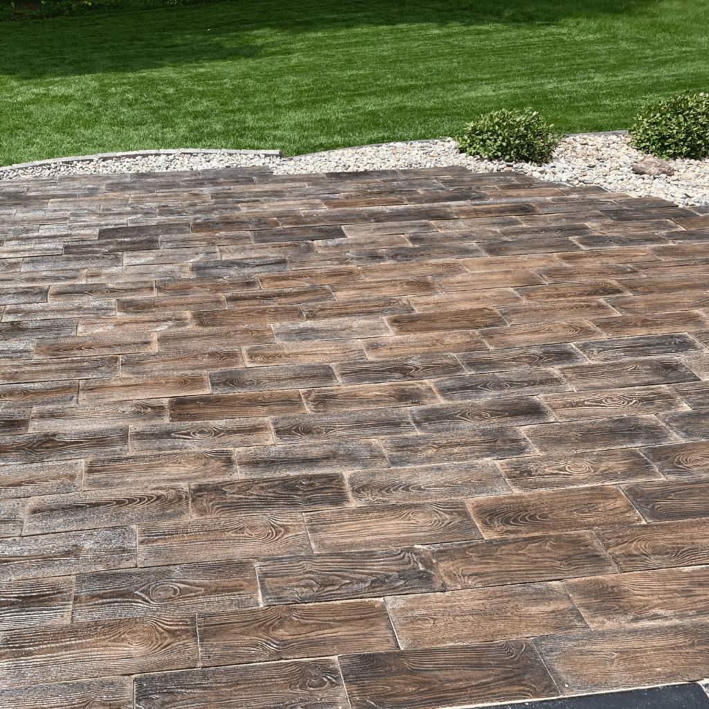 barnwood brown deck