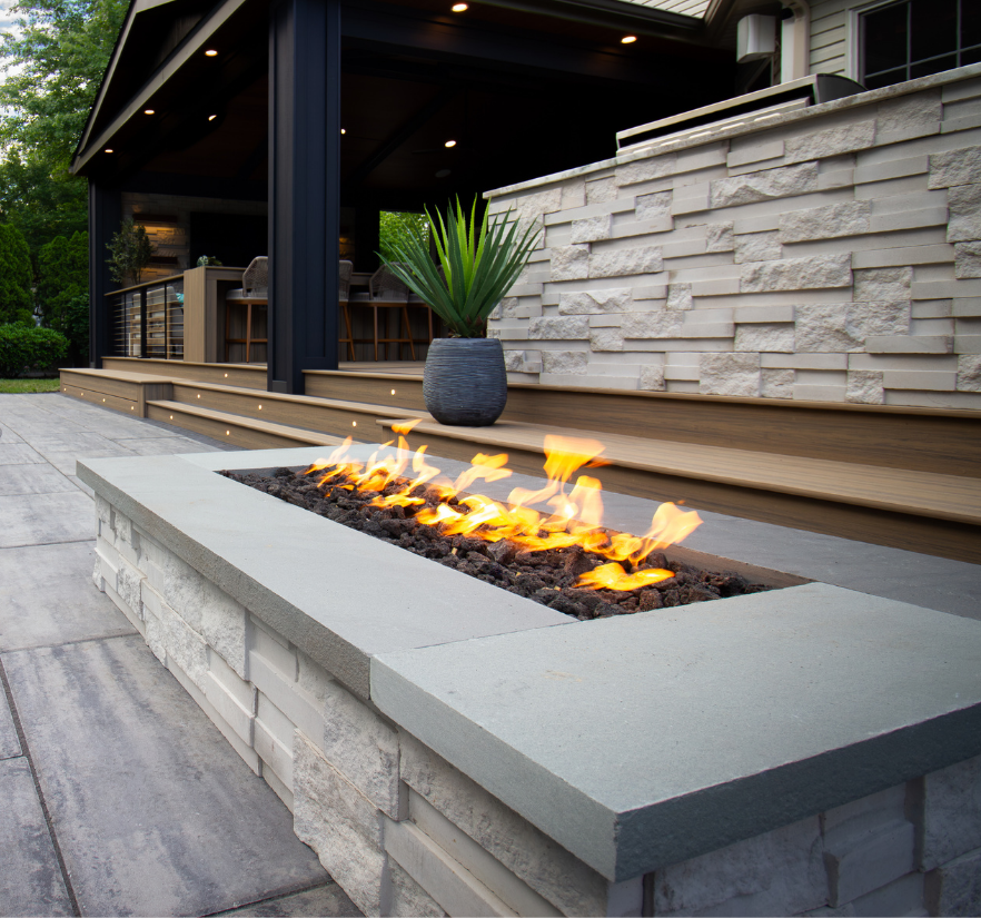 outdoor fire pit