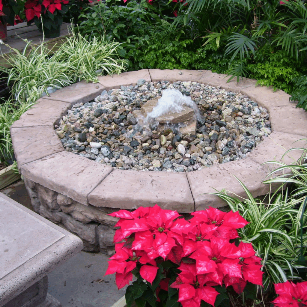 Fossill Brown Water Feature