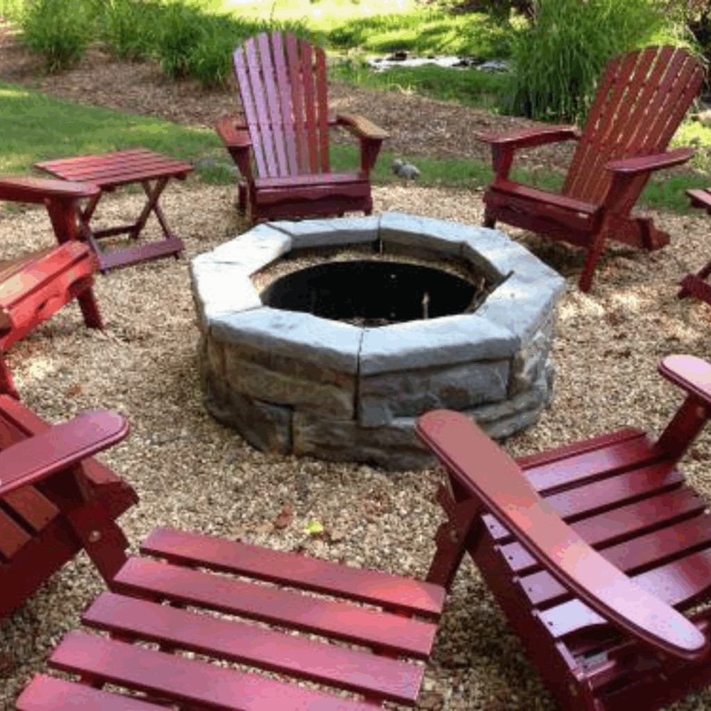 Fossill Limestone 30 Fire Pit 2