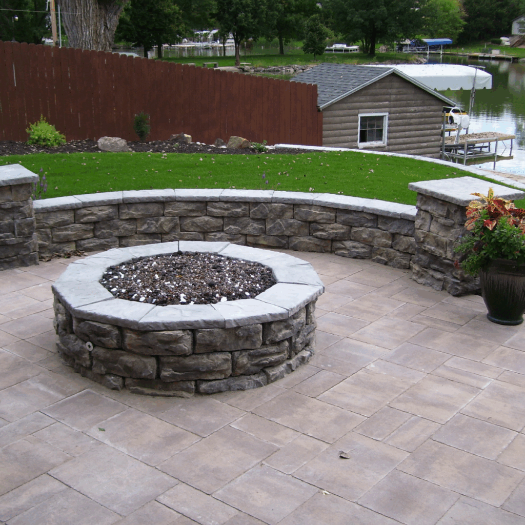 Fossill Limestone 44 Seat Wall Column Kit