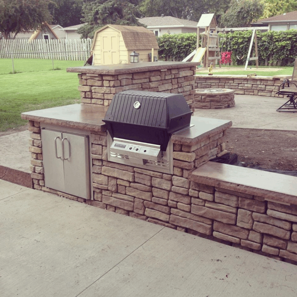 Random Brown Outdoor Kitchen 2