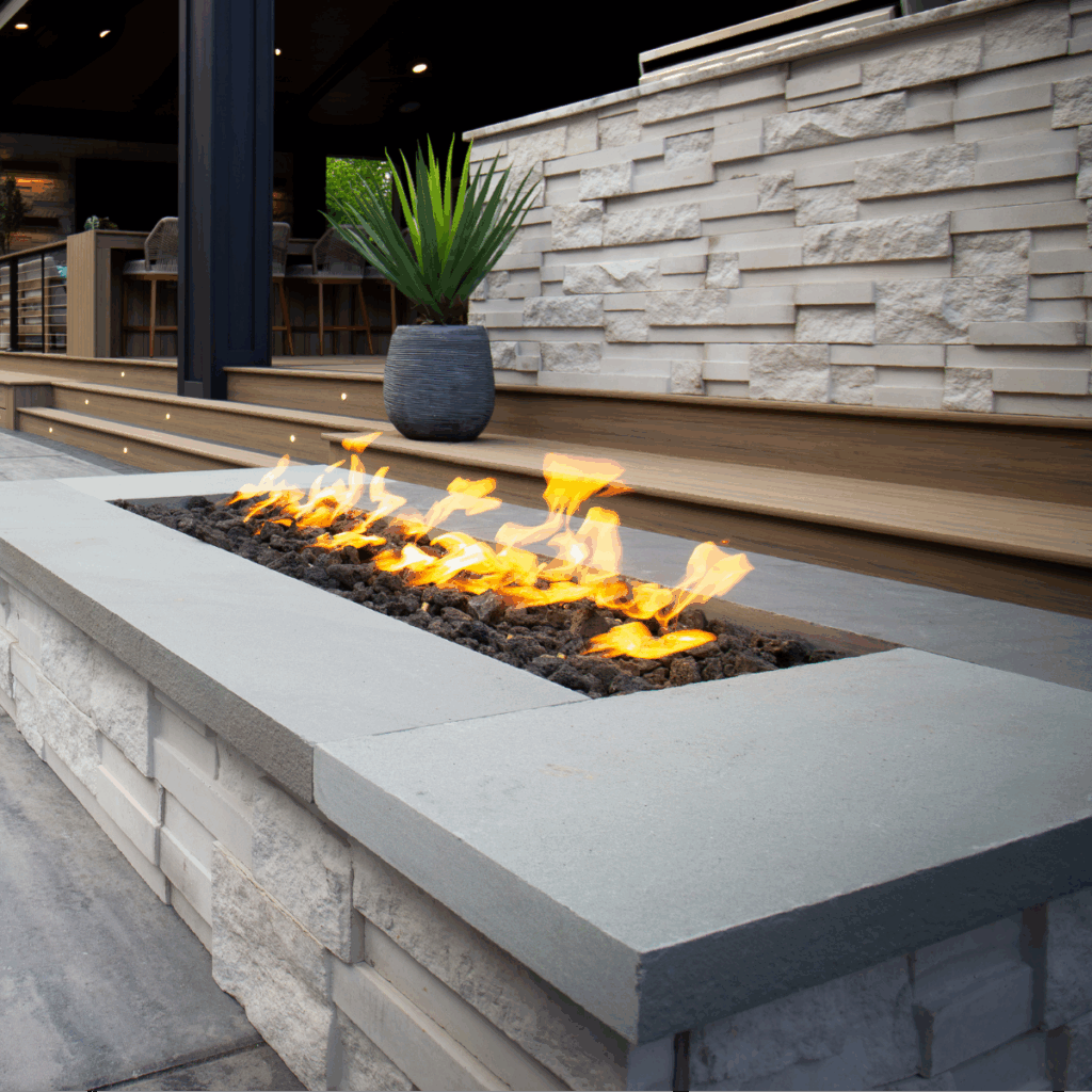 outdoor fire pit